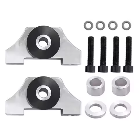 Car Engine Torque Mount Kit For 92-01 Honda Civic EG EK D15 D16 B16 B20 Aluminum Motor Mounting Kit
