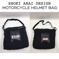 SHOEI / ARAI Motorcycle Bike Helmet Storage Shoulder Sling Bag (Universal Modern Design)