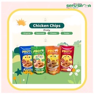 PROTY CHICKEN CHIPS 18 Gr CHICKEN CHIPS CHILDREN'S SNACKCemilan