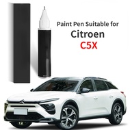 Paint Pen Suitable for Citroen Versailles C5x  C5-X Paint Fixer Pearlescent White C5x Car Accessorie