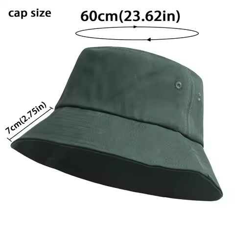 Big Head Man Large Size Sun Hat Women Blank Fisherman Hat Pure Cotton Panama Cap Plus Size Bucket Ha