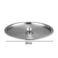 20-40cm Stainless Steel Pot Lids Universal Cookware Lid Reusable Frying Pan Metal Lid Bowl Cover Res