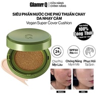GLAMRR Q Phấn Nước GLAMRR Q Kiềm Dầu, Che Phủ Cao Vegan Super Cover Cushion SPF50+/PA+++