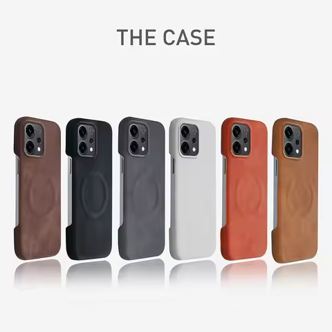 For vivo iQOO 15 13 12 Pro Neo 11 10 9 9S Z10 Z9 Turbo Pro Plus Magnetic Anti-fingerprint Leather Ba