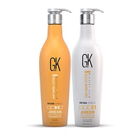 GK HAIR Global Keratin Colored Shield 2-in-1 Shampoo and Conditioner Set Bundle for Thinning Hair De