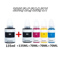 Refill Dye Ink For Canon GI-490 GI-790 GI-890 For Pixma G1000 G1100 G1400 G2000 G2100 G2400 G3000 G3