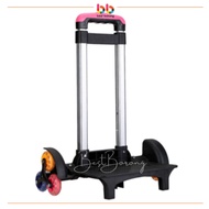 6 Wheel Trolley Bag Primary School Troli Beg 6 Roda Untuk Budak Sekolah Rendah