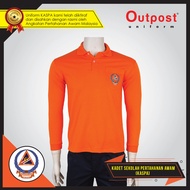 Baju T-shirt Kadet Sekolah Pertahanan Awam (KASPA) Outpost Uniform