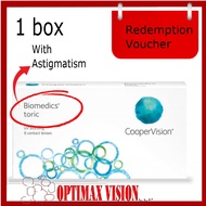 Biomedic Toric Month Contact Lens Voucher (REDEEM IN STORE only)