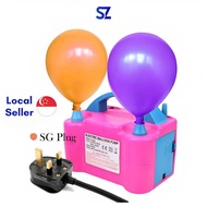 (SG) Electric balloon pump with Twin Nozzle Not Helium Tank gas