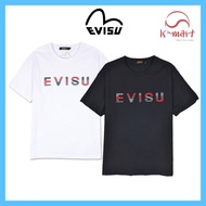 [EVISU] Evisu Unisex Loose fit Short Sleeve shirt White / EVISU short sleeve shirt /  EVISU t shirt  / evisu korea