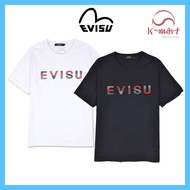 [EVISU] Evisu Unisex Loose fit Short Sleeve shirt White / EVISU short sleeve shirt /  EVISU t shirt 