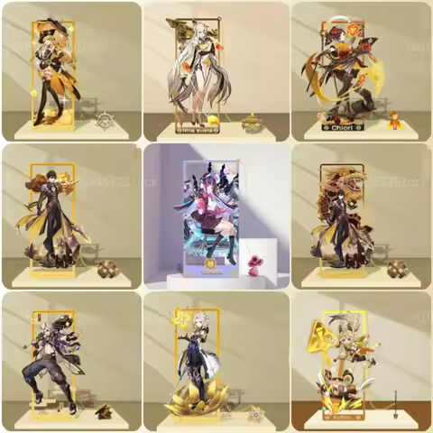 Genshin Impact Zhongli Navia Kachina Ningguang Chiori Albedo Itto Yun Jin Metal Hollow Bookmark 8.5x
