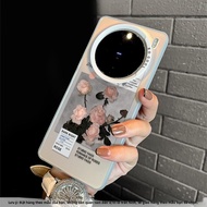 Guanglu | Ốp Lưng Bảo Vệ cho VIVO X200 X100Ultra X90 X80 y500 y300 Thiết Kế Hoa Cổ Điển