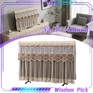 Ultra-Thin TV Curtain Cover Desktop Hanging Flat Screen TV Cover 32/37/42in LCD Screen Protector