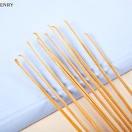 EN 5/10Pcs Bamboo Spoon Ear Pick Tool Polishing Round Bamboo Handle Ear Cleaner Ear Clearner Tools K