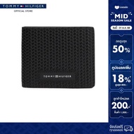 Tommy Hilfiger กระเป๋าสตางค์ ผู้ชาย รุ่น AM0AM13728 BDS - สีดำ