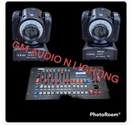 PAKET 4 BUAH MINI MOVING BEAM 30W PLUS DMX 240W FREE KABEL