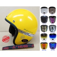 Helmet MS88 100% Original - Yellow / Kuning