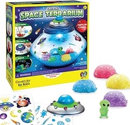Creativity for Kids Crystal Space Terrarium Kit - Crystal Growing Kit for Kids - DIY STEM Science Kit for Boys and Girls