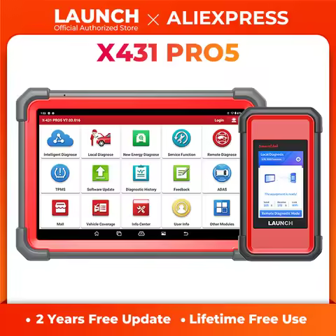 Launch X431 PRO5 SmartLink Car Diagnostic Tools J2534 Programming Auto OBD2 Scanner Diagnosis Automo