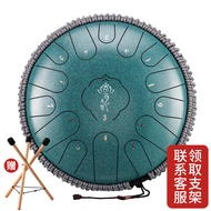 华蜀 空灵鼓15音小13寸碳钢材质如音款打击乐器生日情人节礼物 孔雀石