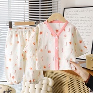 LEO.MAN 2-Piece Children's Pajamas Set Shirt + Long Pants Model AJ96
