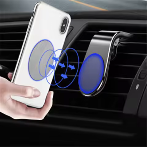 Magnetic Car Phone Holder for Audi A1 A3 A4 B6 B8 B9 A3 A5 A6 A7 A8 C5 Q7 Q3 Q5 Q5L SQ5 R8 TT S5 S6 