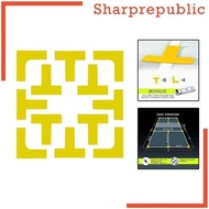 Pickleball Court Marker Lines Tennis court for Sports Basketball Tennis