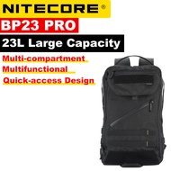 NITECORE BP23 Pro 23L Tactical Backpack | Waterproof EDC Outdoor Bag for Hiking Camping 