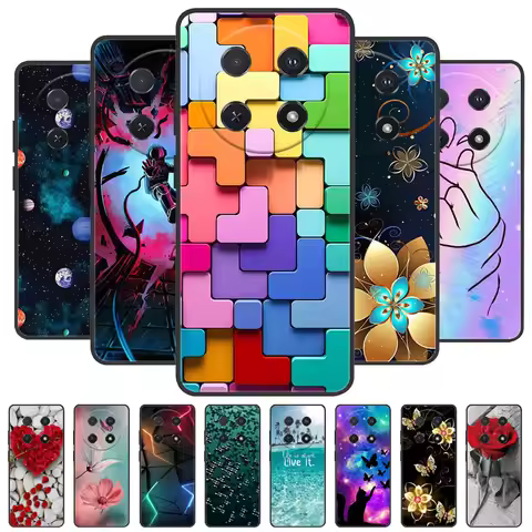 For Huawei Nova 13i Case Lion Wolf Silicone Soft Back Cover For Huawei Nova 12i 4G Phone Case Nova13