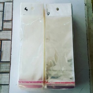 GANTUNGAN OPP Perlize Plastic 5x16(12)+3cm Plastic Packaging Plastic Accessories Plastic Hanger Plas