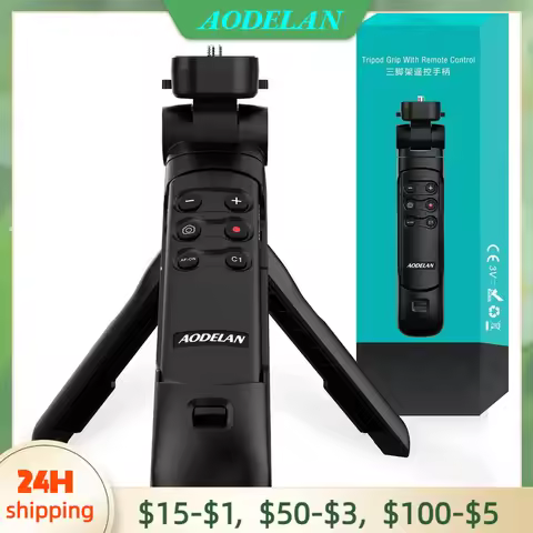 Camera Wireless Remote Shooting Grip Tripod Replace GP-VPT2BT; Work for Sony ZV-1F ZV-1 ZV-E10 ZV-E1