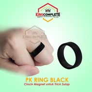 PK Ring Black Full Black Magnetic Ring Magic Ring Magic Tool