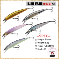 JACKALL LillBill WILD 75F Lure