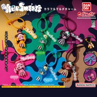 [BTF] Ready Stock BANDAI Virus Sweetheart Colorful Tie Shape Pendant Capsule Toy Dark Style Matcha E