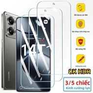 3/5 Chiếc Kính Cường Lực Bảo Vệ Màn Hình Trong Cho Xiaomi Mi 14T/14T Pro Chống Trầy Xước Chống Vân T
