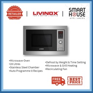 FREE SHIPPING  LIVINOX BUILT-IN MICROWAVE LMW-928