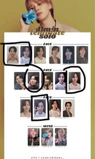 BTS Jimin小卡