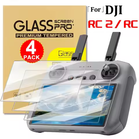Tempered Glass Screen Protectors for DJI RC 2/1 Remote Control Anti-scratch Films Glass HD Clear Pro