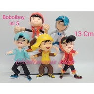 Boboiboy Action Figure Toys/Boboiboy Cake Topper Set Of 5