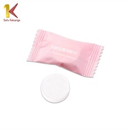 Satu Keluarga Tissue Bulat Mini Travel Sekali Pakai K142 Compressed Paper Mask Sheet Masker Wajah
