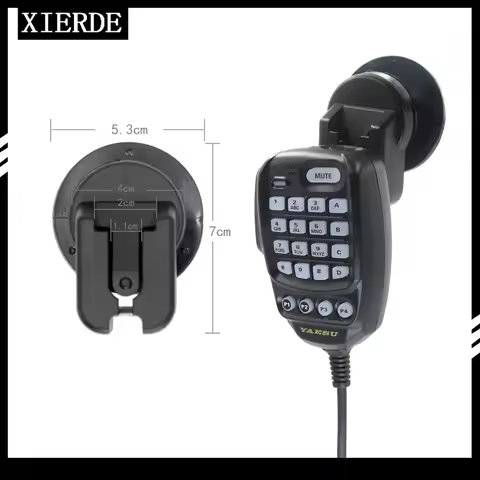 Mic Hook Car Platform Hanger Rack Hand Microphone Holder Stand Bracket for Yaesu FT-7900R,300DR 400D