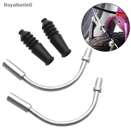 {Royalbelle0} 2pcs Mountain Bike Bicycle V Brake Noodles Cable Guide Bend Tube Pipe Sleeves new