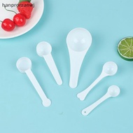 hanpromanwj 10Pcs 1g 3g 5g 10g Measuring Plastic Scoop Measuring Spoons Milk Powder Spoons Nice