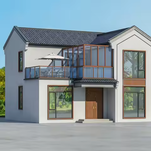 Summer Garden 4 Season Sunroom with Big View and Hurricane Resistant Glass sunroom