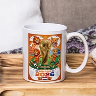 Fifa Netherlands 2026 World Cup Ball Mug Design