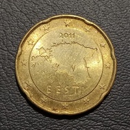 Koin Lustre 222 - 20 Cent Euro Estonia