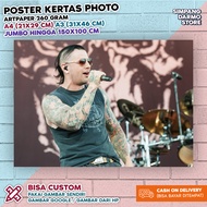 Poster Avenged Sevenfold / A7X Terbaru Tersedia Berbagai Ukuran A4 A3 Besar Kecil Hires Bisa Custom 