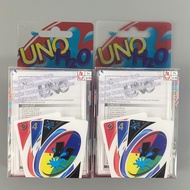 UNO H2O Clear Waterproof PVC Plastic Playing Cards Transparent Pressure Proof Board Games Travel Out